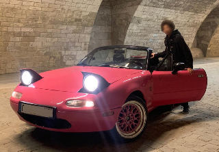 Mazda Mx5 Miata 1994 Rose