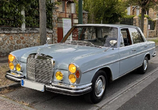Mercedes Benz 280s 1962 Bleu ciel