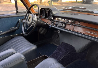 Mercedes Benz 280s 1962 Bleu ciel