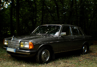 Mercedes Benz W123 230E 1982 Gris