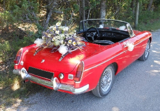 MG B 1967 rouge