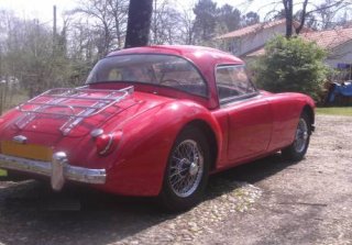 MG SERIE A 1958 ROUGE