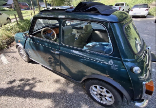 Mini Austin 1994 vert anglais