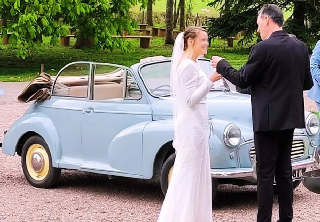 Morris Minor cabriolet 1960 Blue