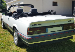 Opel ASCONA 1988 BLANCHE