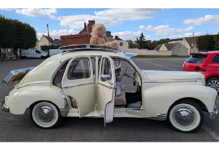 Peugeot 203 1960 beige