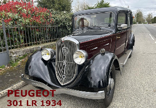 Peugeot 301 LR Luxe Familiale 1934 