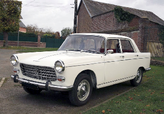 Peugeot 404 GT 1967 Blanc