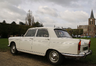 Peugeot 404 GT 1967 Blanc