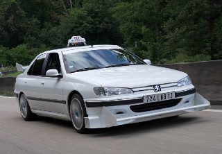 Peugeot 406 Film Taxi 1998 Blanc