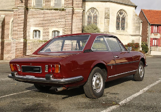 Peugeot 504 coupé 2l 1973 Bordeaux