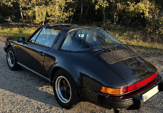 Porsche 3.2 TARGA G50 1988 noir