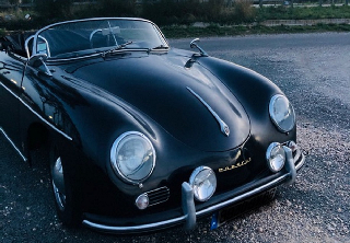 Porsche 356 R 1957 Noire