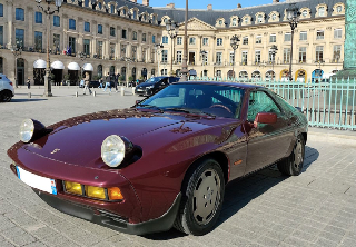 Porsche 928 S2 1984 Bordeau