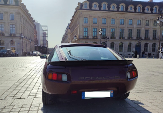 Porsche 928 S2 1984 Bordeau