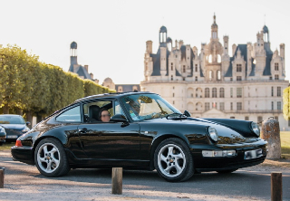 Porsche 964 C4 1991 noire