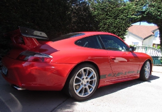 Porsche 996 GT3 mk2 2004 Rouge
