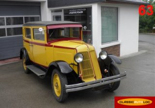 Renault KZ6 1931 Jaune