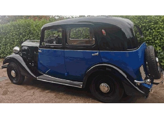 Renault Primaquatre 1934 Noir/Bleu