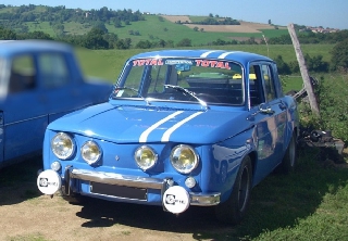 Renault r8 1971 bleu