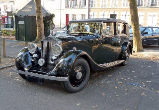Rolls Royce 20 25 1936 Noir et vert