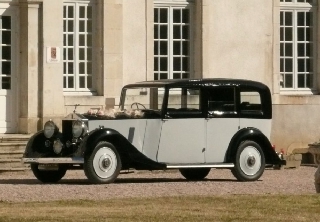 Rolls Royce 25/30hp 1937 noir /Crême