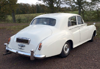 Rolls Royce Silver Cloud I 1956 Blanc