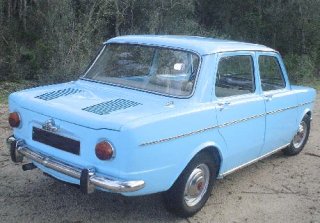 SIMCA 1000 1962 Bleue