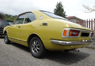 Toyota Corolla Coupe SL 1972 jaune