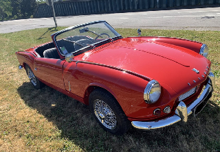 Triumph SPITFIRE MK1 1962 rouge