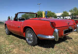 Triumph SPITFIRE MK1 1962 rouge
