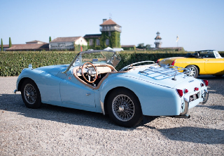 Triumph TR3 1953 Bleu ciel