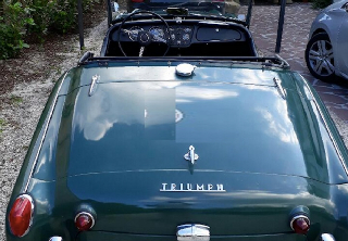 Triumph TR3 A 1960 Vert anglais