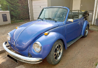 Volkswagen 1303s 1973 bleu indigo