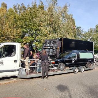 Le corbillard de la Serie RIP : c'est nous