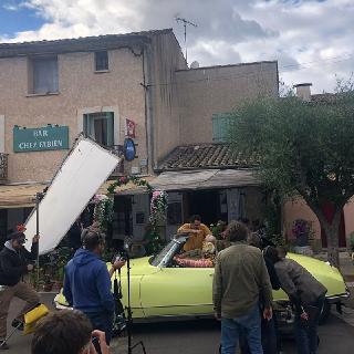 Tournage de film avec voiture de collection classicautoloc